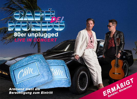 erm. Ticket | 80er unplugged live @ Stadthalle Buchen